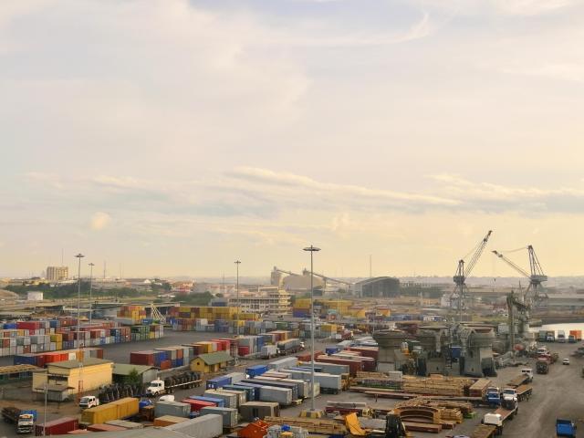 The port of Tema